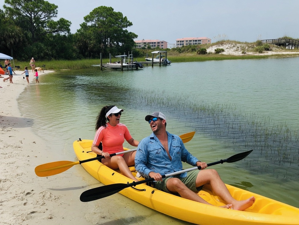 Sand in the Coffee, Vol. 106: the state line, and what actually changes when you cross it — daily from The Drift, Perdido Key OG