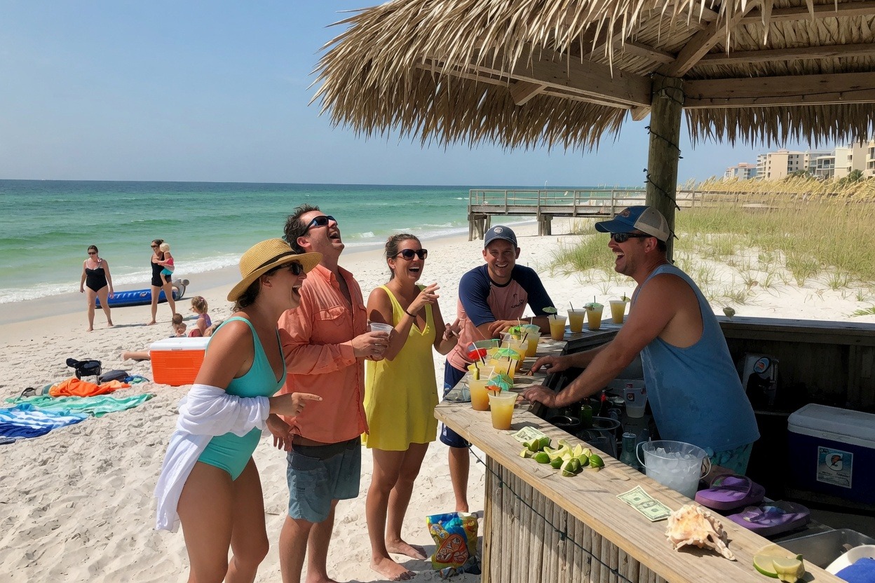 The Salt Line, Vol. 121: The Grammar of Almost Fixed — satire from The Drift, Perdido Key OG