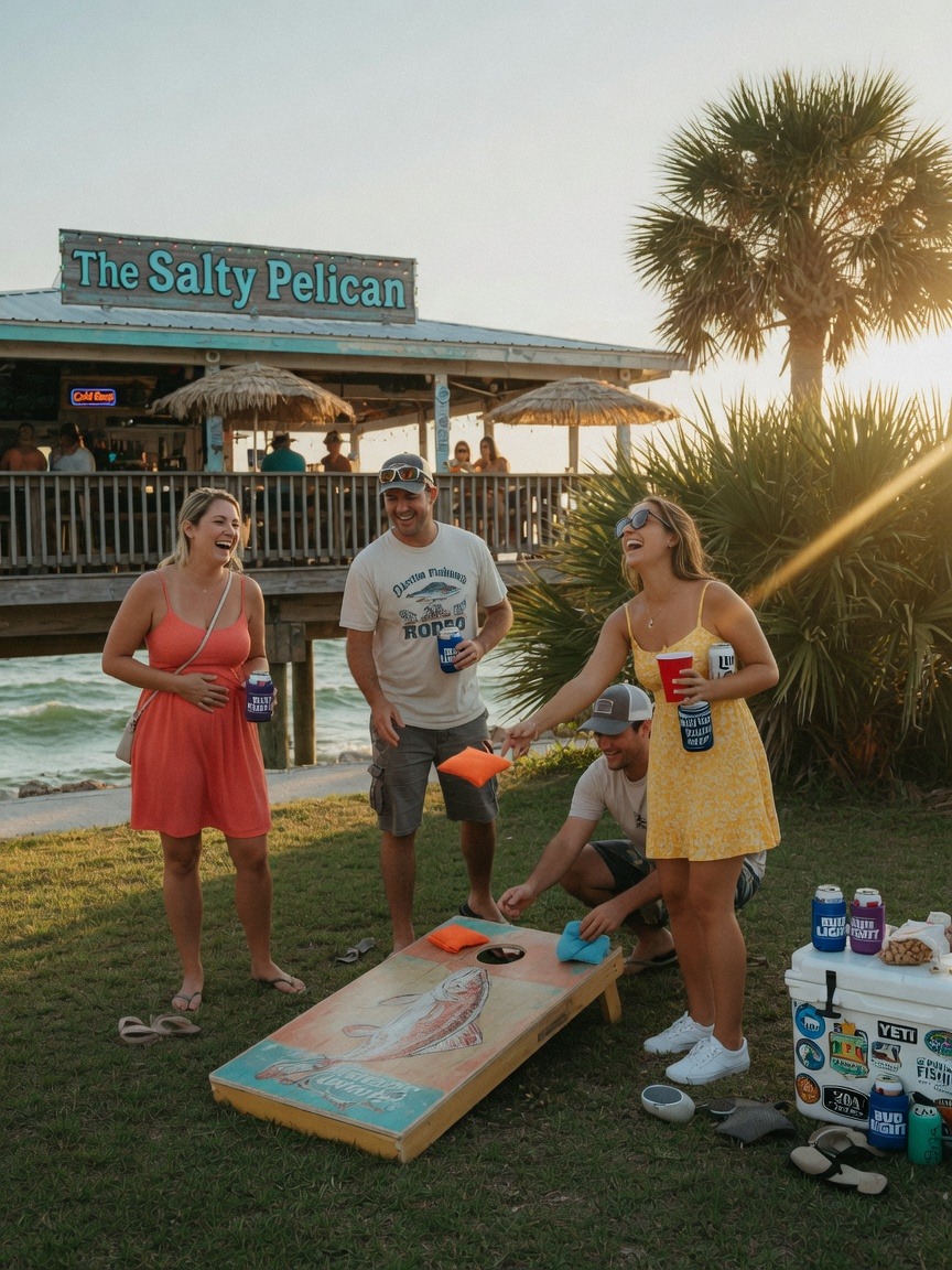 The Salt Line, Vol. 10: A Fish, A Pool, And A County That Said No To Robots — satire from The Drift, Perdido Key OG