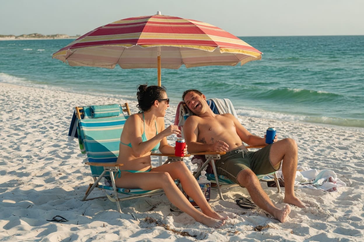 Sand in the Coffee, Vol. 35: the four o'clock fish parade — daily from The Drift, Perdido Key OG