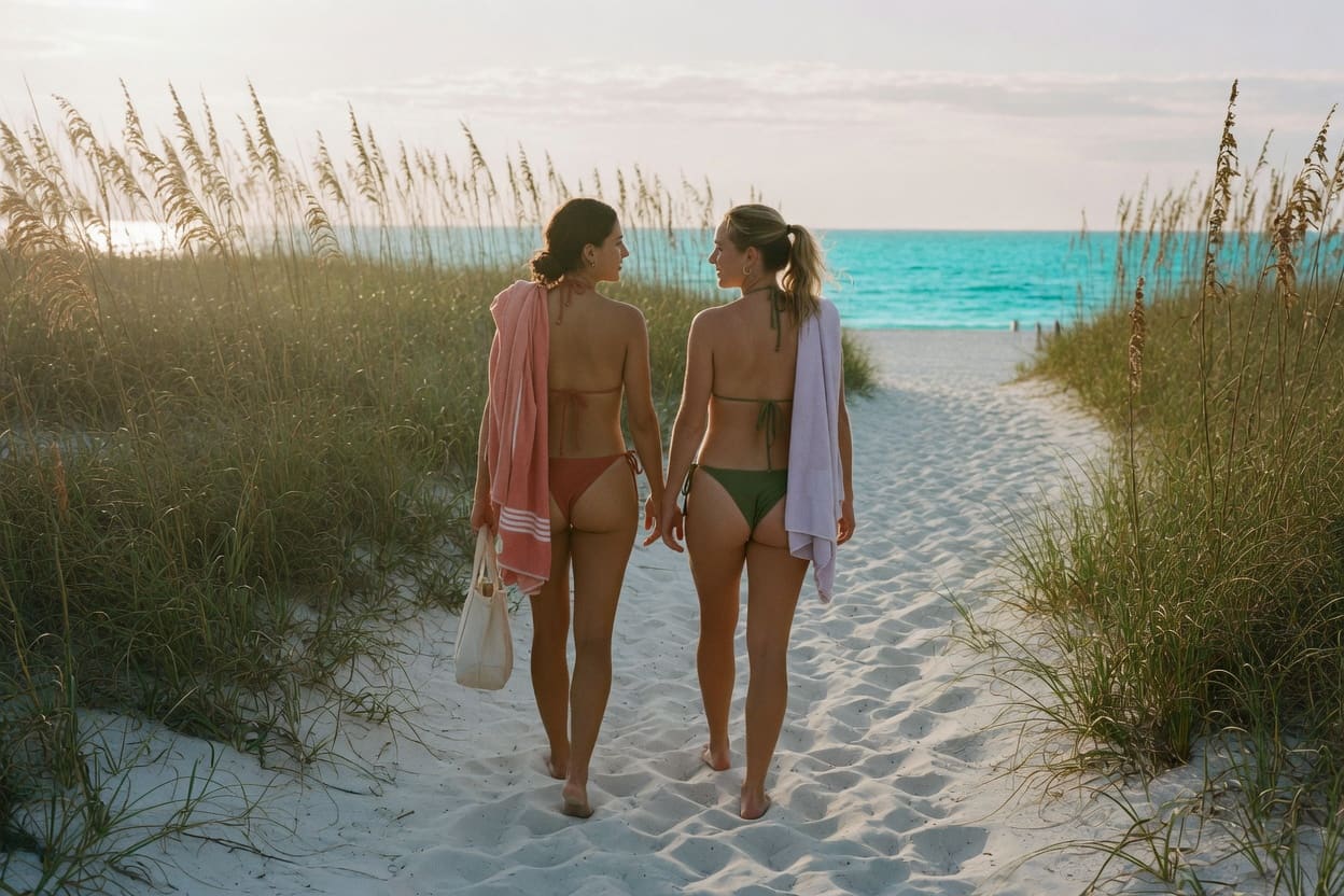 Sand in the Coffee, Vol. 38: how to spot a local in one glance — daily from The Drift, Perdido Key OG