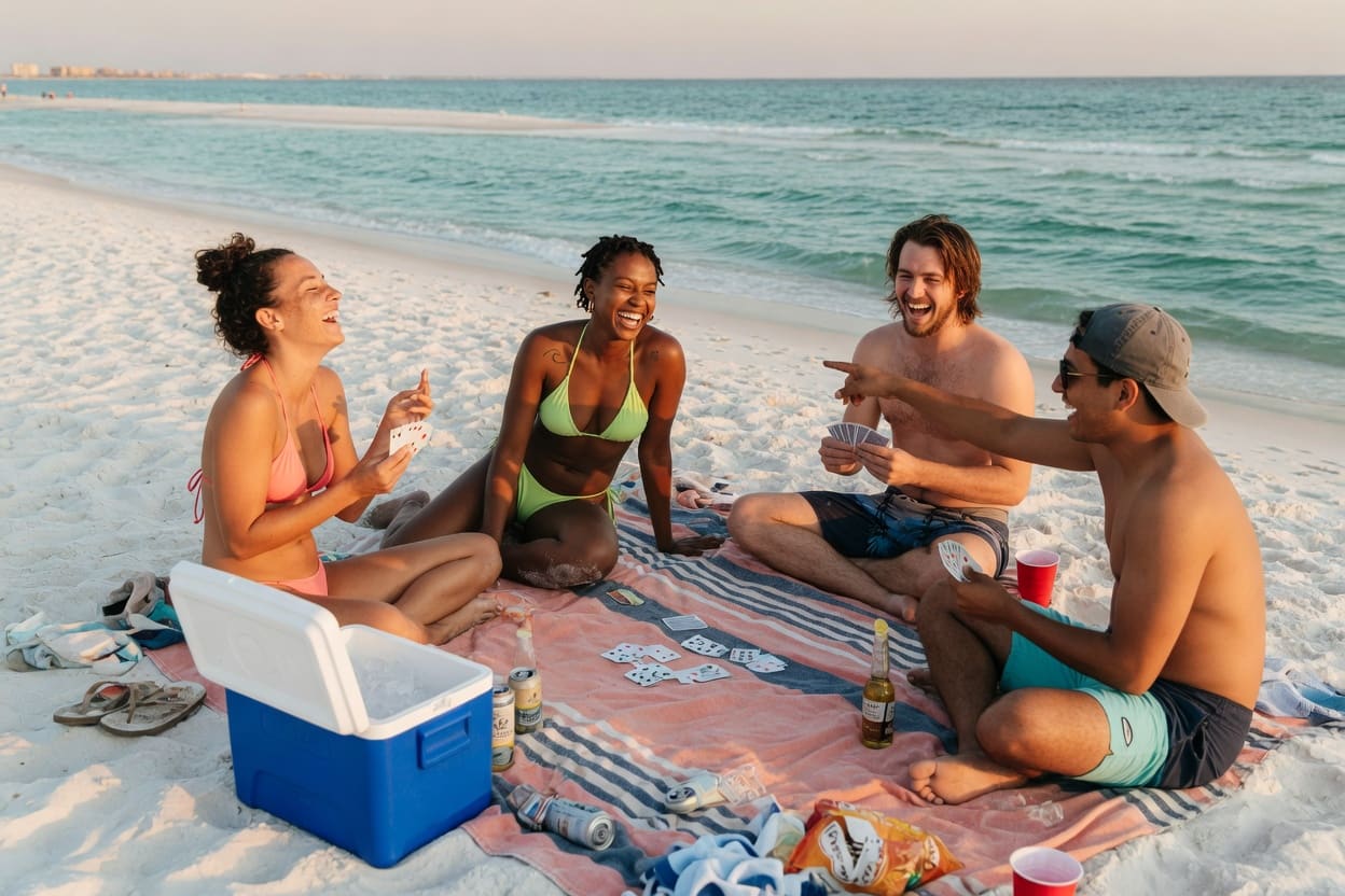 Sand in the Coffee, Vol. 51: the seven a.m. beach walk — daily from The Drift, Perdido Key OG