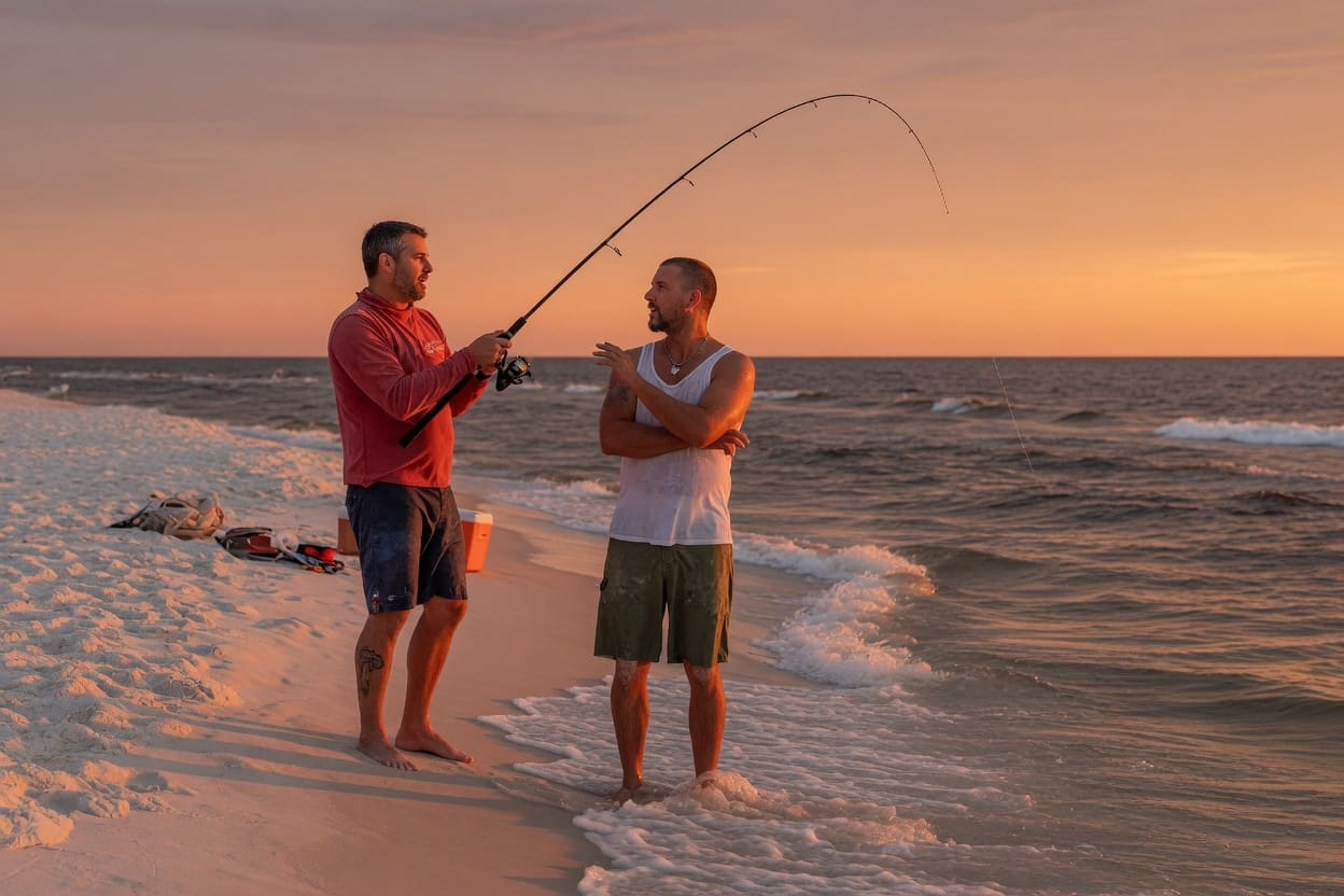 The Friday Report: tarpon at their peak, Florida's private snapper on the September clock, and the afternoon storms are running the schedule — fishing-report from The Drift, Perdido Key OG